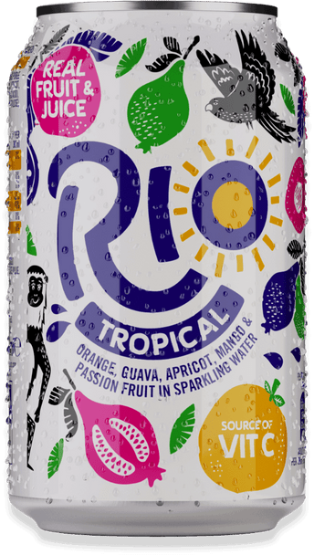 Rio Tropical 330ml can front label