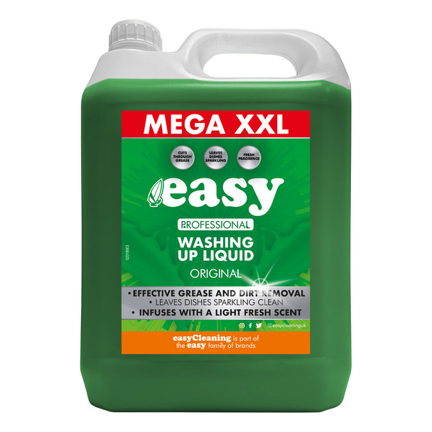 Easy Original Washing Up Liquid 5 L bottle front