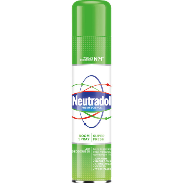 Neutradol Aerosol Air Freshener Super Fresh 300ml