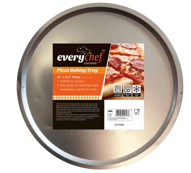 EveryChef Pizza Baking Tray single front view