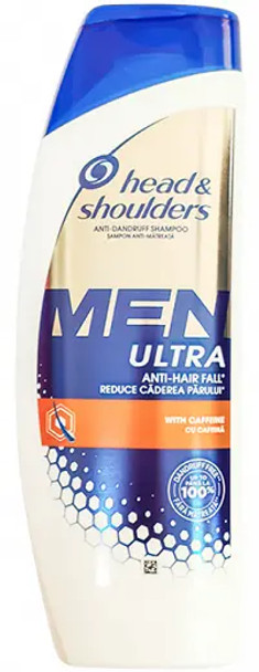 Head & Shoulders Men anti-hair fall shampoo 360ml bottle front view