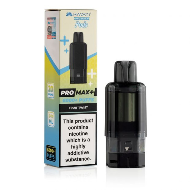 Hayati PRO MAX+ 6000+ Fruit Twist vape pod front view