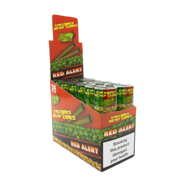 CYCLONES Double Wrapped Cones Red Alert 2 Pack