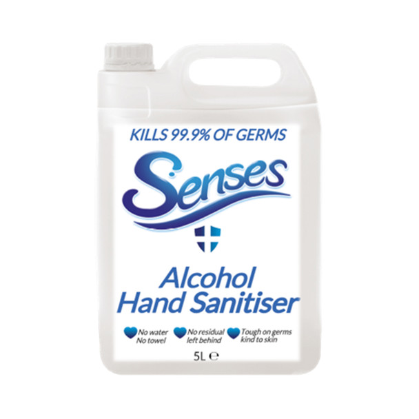Senses Antibacterial Hand Sanitiser Gel 5L