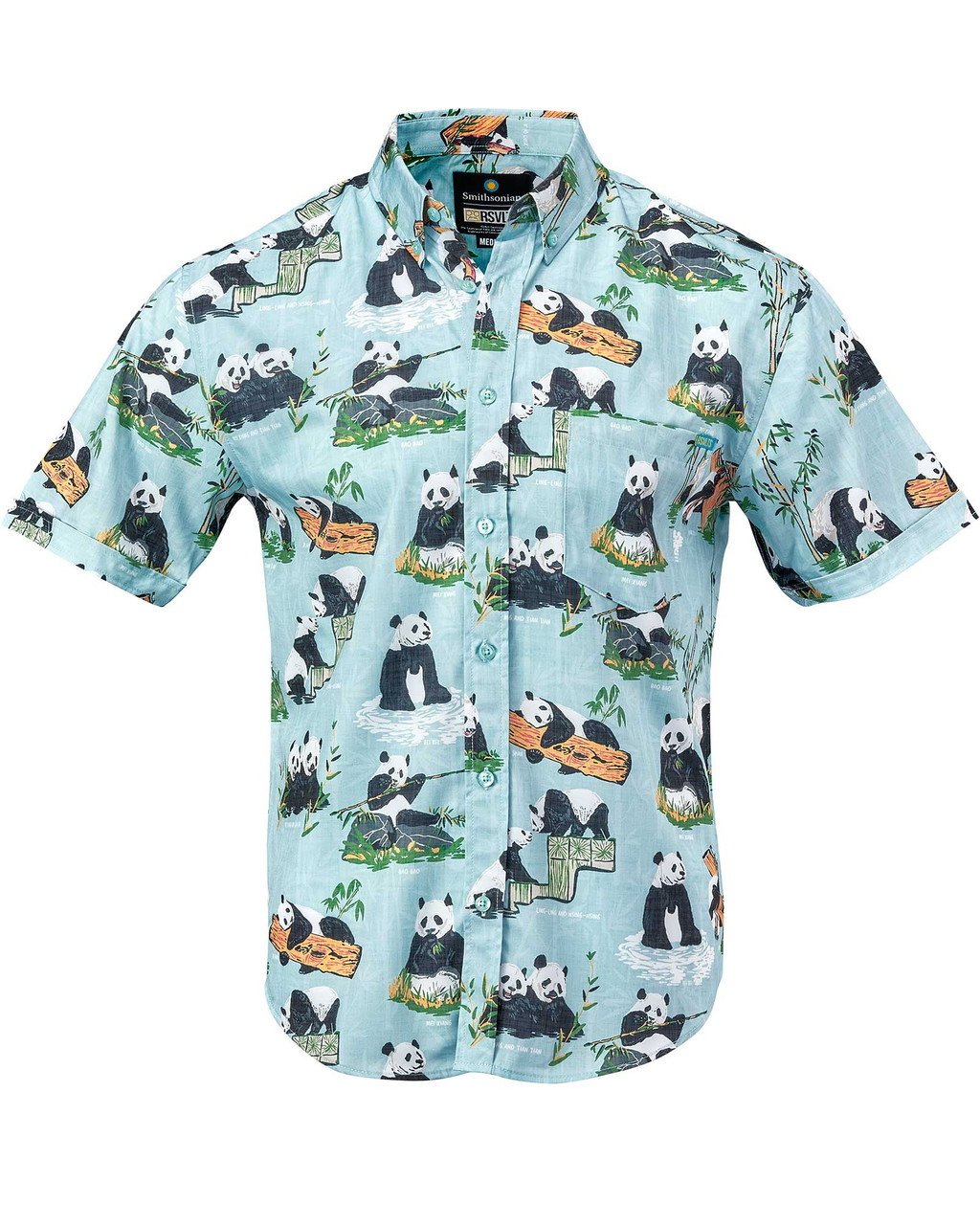 Panda Watch Short Sleeve Shirt | Shop Smithsonian Store