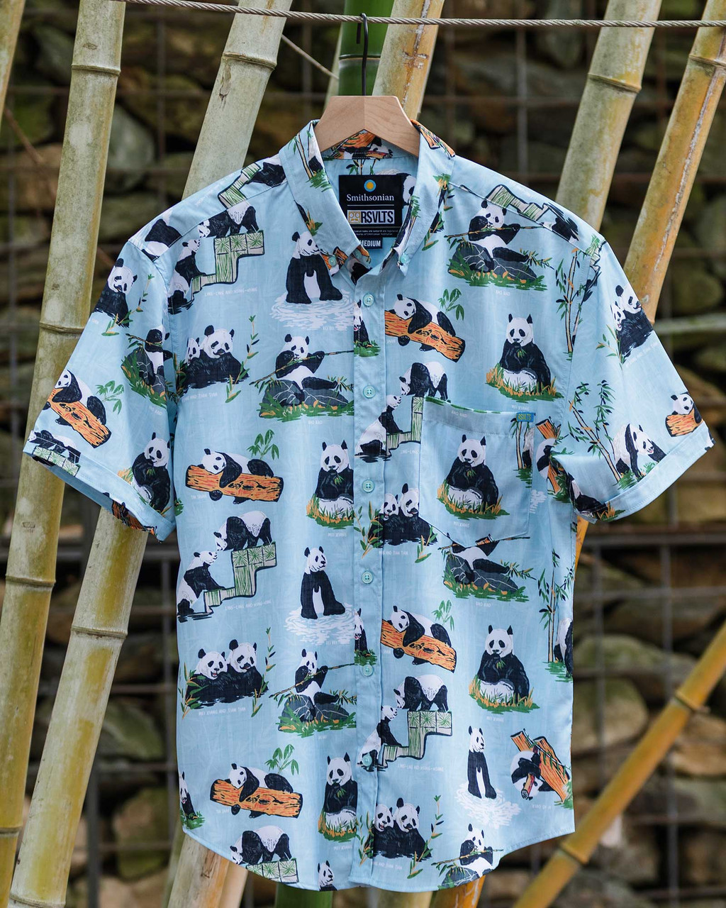Panda Watch Short Sleeve Shirt | Shop Smithsonian Store
