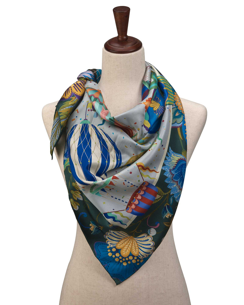 Up Up and Away Silk Scarf | Shop Smithsonian Store