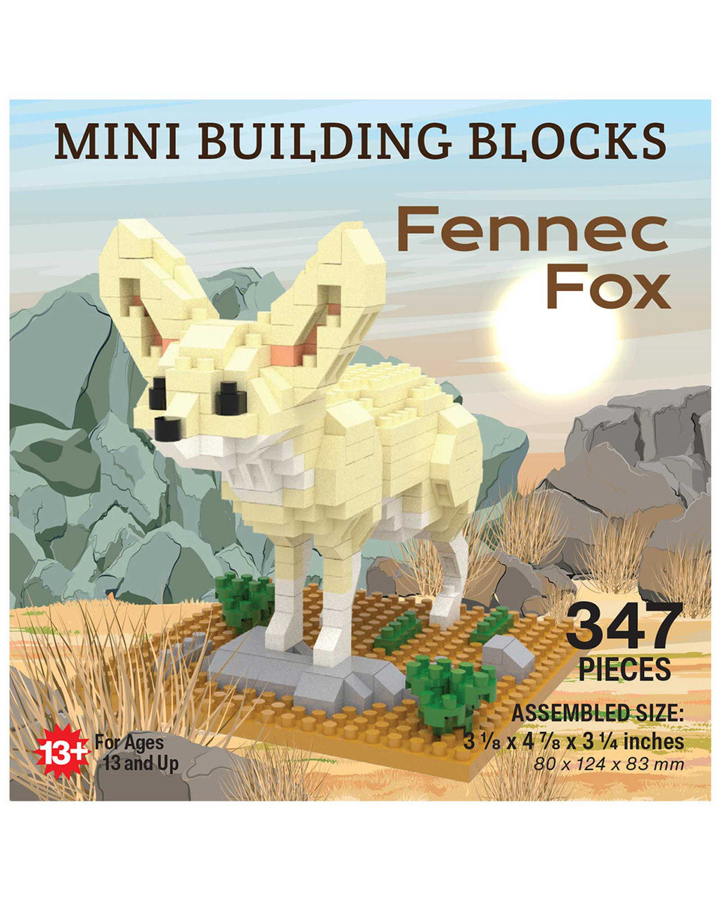 Fennec Fox Mini Blocks Kit | Shop Smithsonian Store
