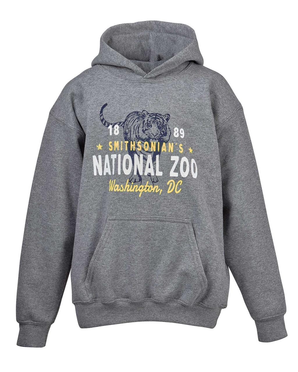 National Zoo Tiger Youth Hooded Sweatshirt | Shop Smithsonian Store