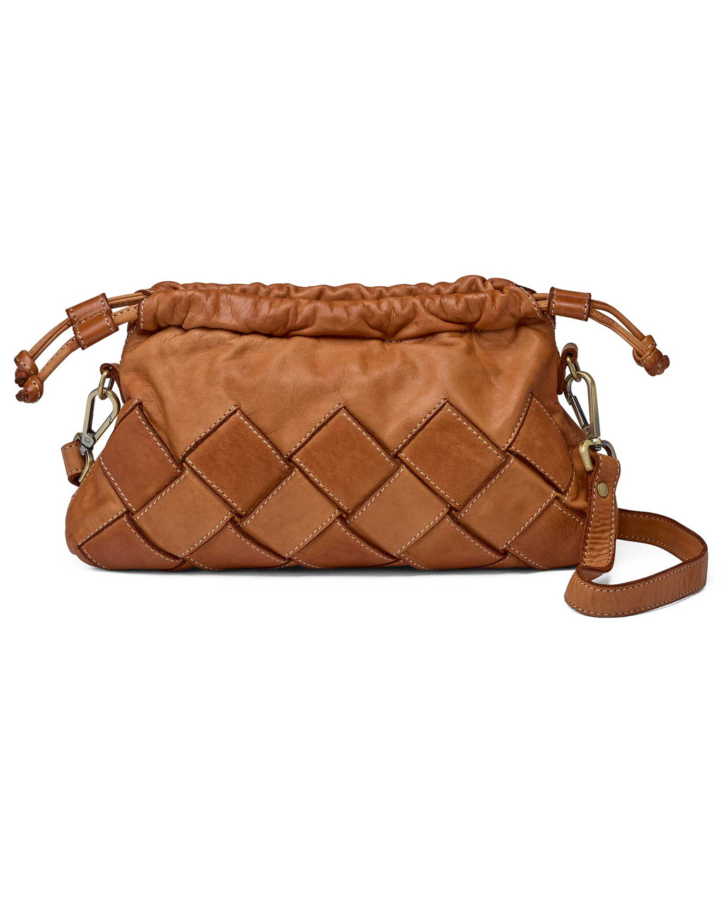 【極美品】Italian Emboss Leather Bag 定価71500円 Italian Leather Drawstring Handbag | Shop Smithsonian Store