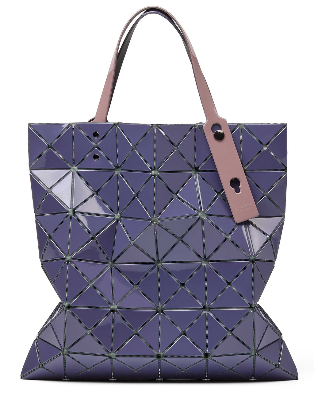 Bao Bao Issey Miyake Navy Gloss Tote Bag Shop Smithsonian Store