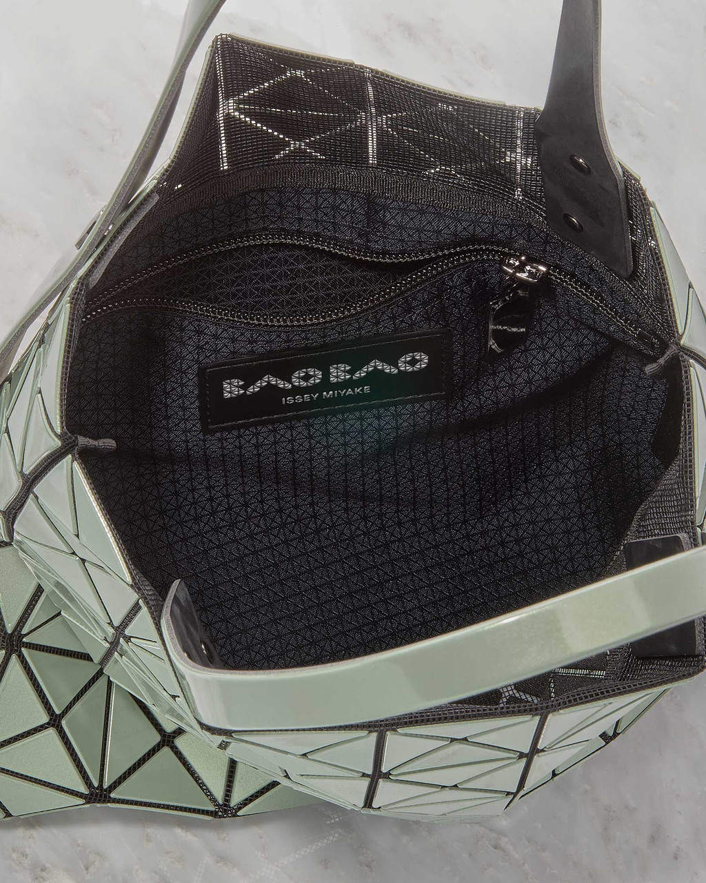 Bao Bao Issey Miyake Prismatic Olive Tote Bag | Shop Smithsonian Store