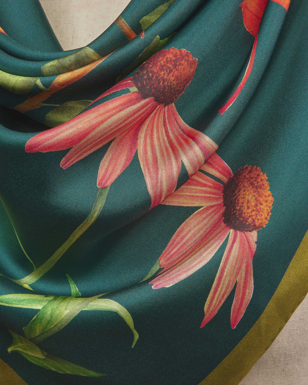 The Botanists Collection Silk Square Scarf | Shop Smithsonian Store