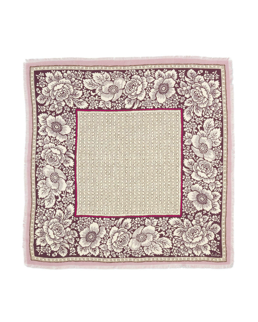 Vintage Floral Dot Wool Bandana | Shop Smithsonian Store