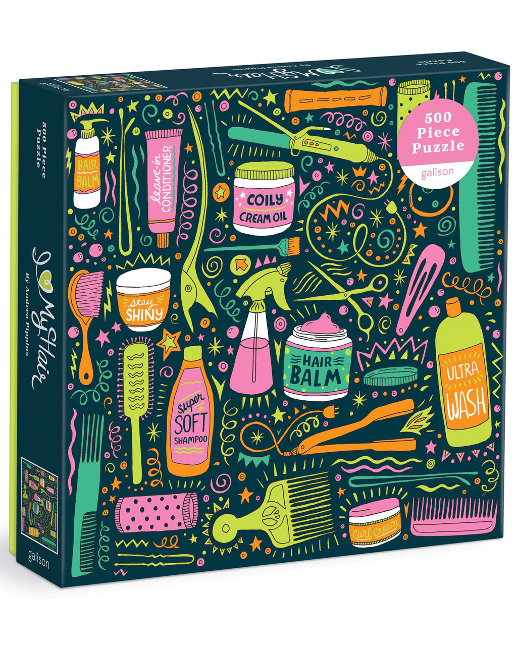 Andrea Pippins I Love My Hair Tools Puzzle | Shop Smithsonian Store