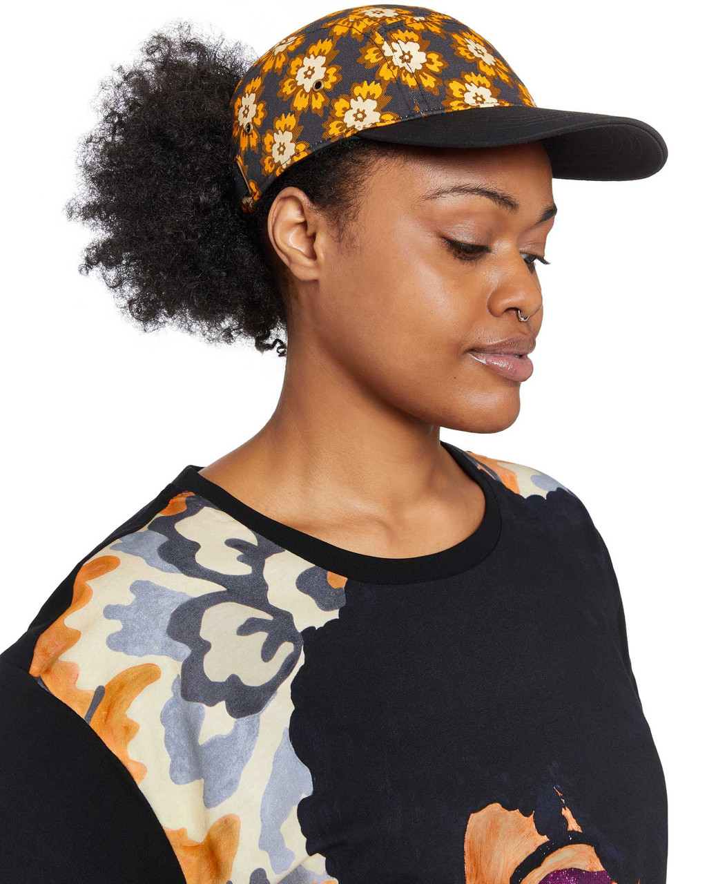 Mickalene Thomas Flowers Cap | Shop Smithsonian Store
