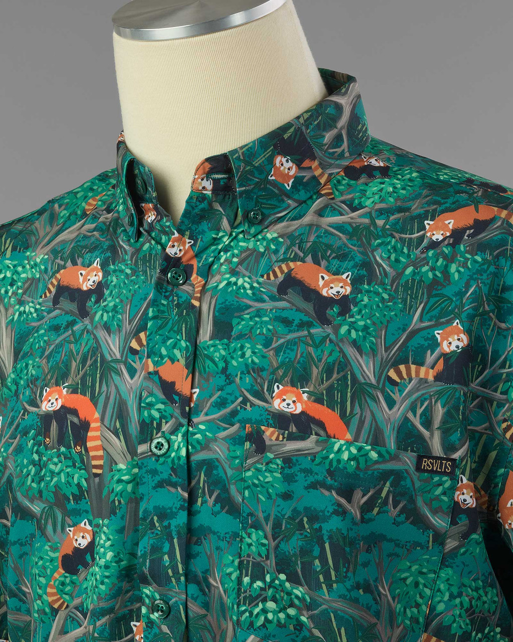 Red Panda Short Sleeve Shirt | Shop Smithsonian Store