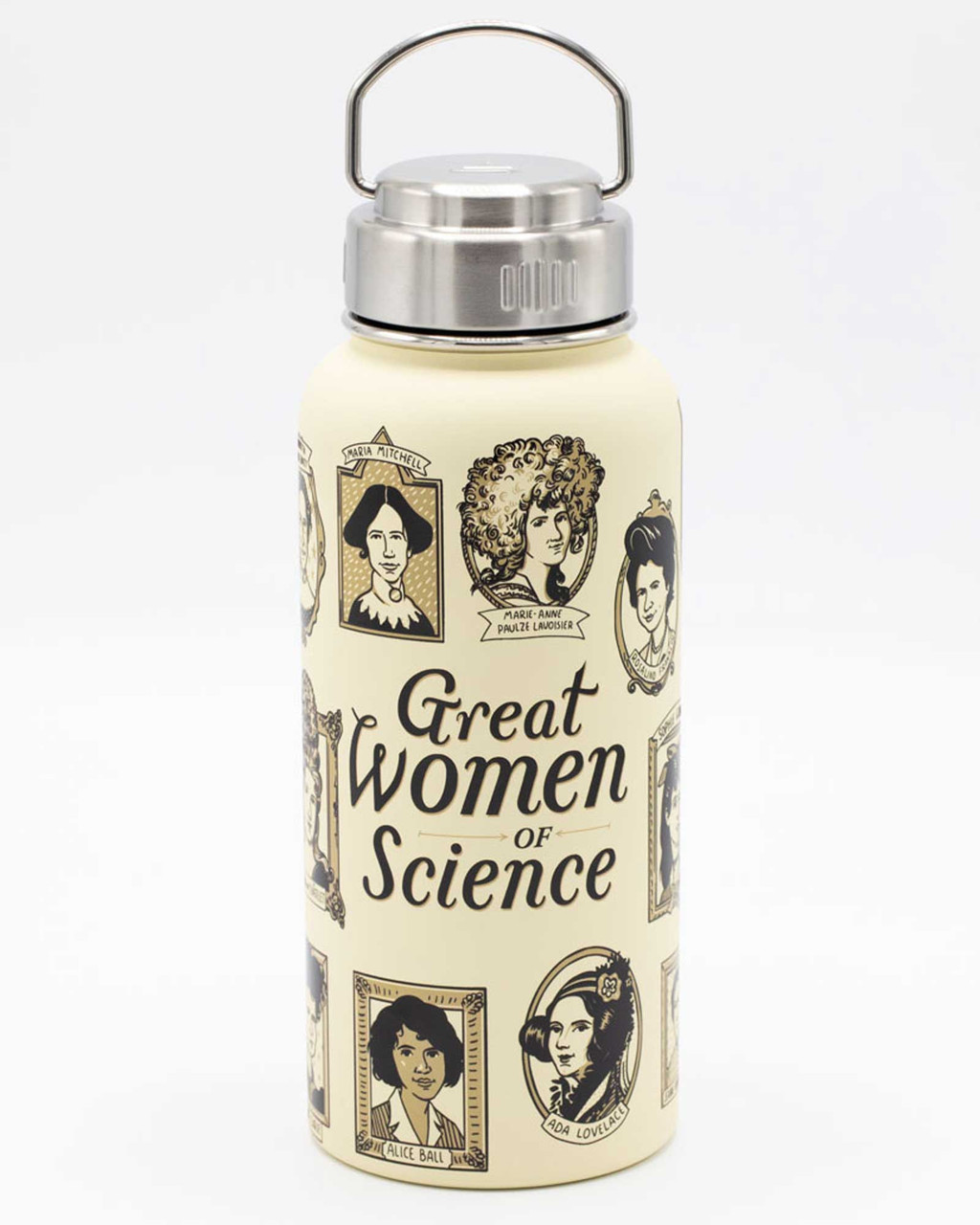 Great Women of Science Stainless Steel 32-Ounce Water Bottle