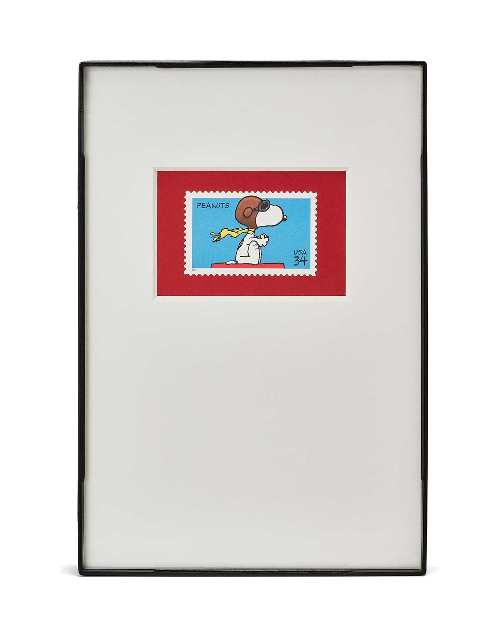 4x6 Framed Snoopy Stamp | Shop Smithsonian Store