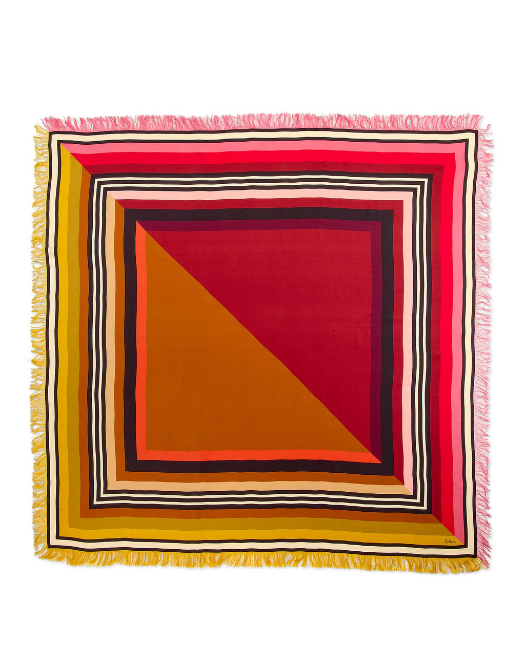 Half and Half Oversized Silk Scarf | Shop Smithsonian Store