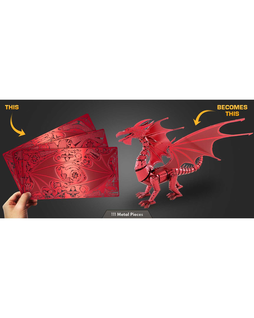 Red Dragon Steel Model Kit | Shop Smithsonian Store