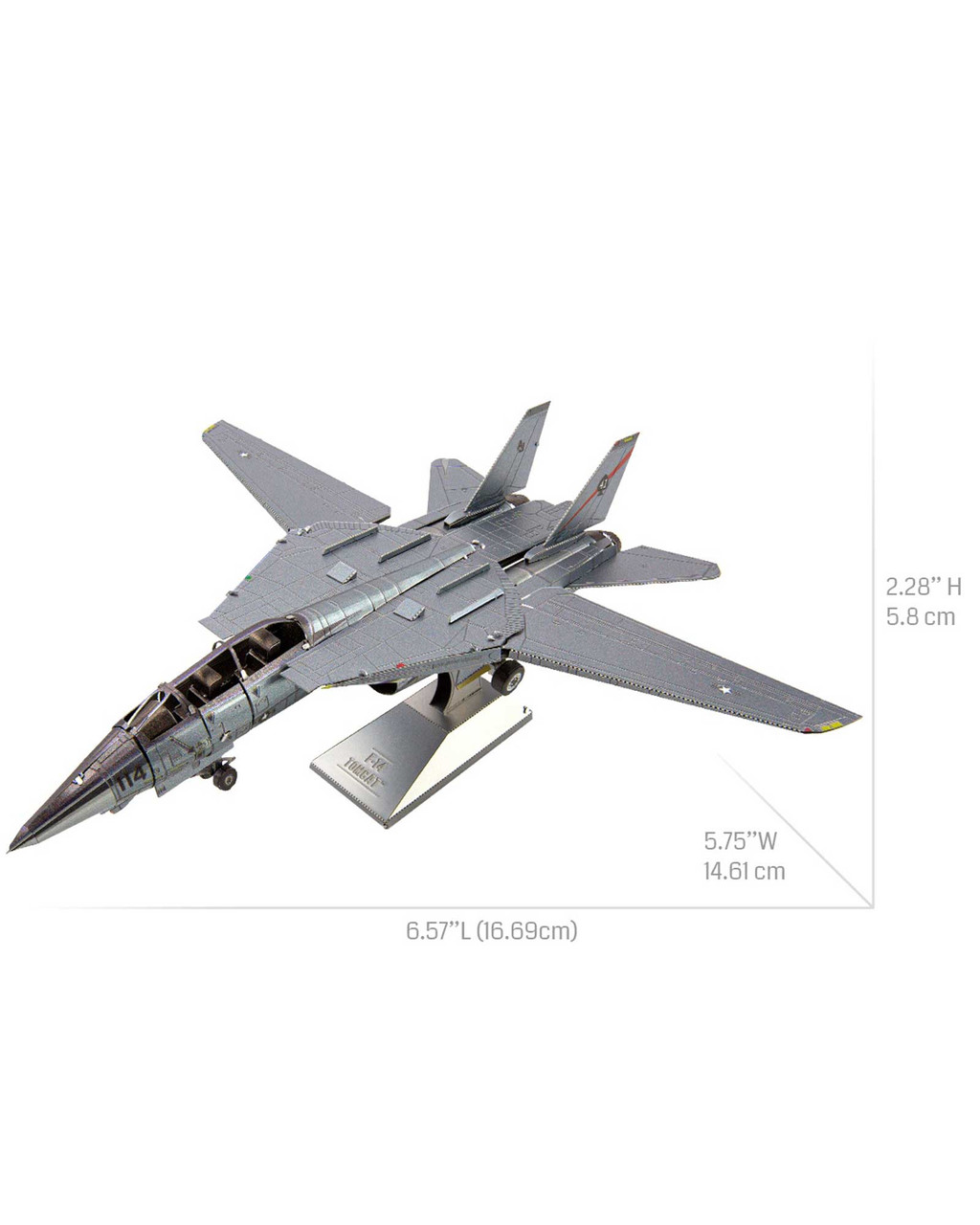 スミソニアン博物館F‐14TOMCAT SPACESHUTTLECOLUMBIA F-14 Tomcat Steel Model Kit | Shop Smithsonian Store