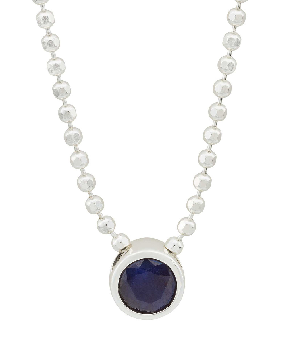 Bezel Set Sapphire Necklace | Shop Smithsonian Store