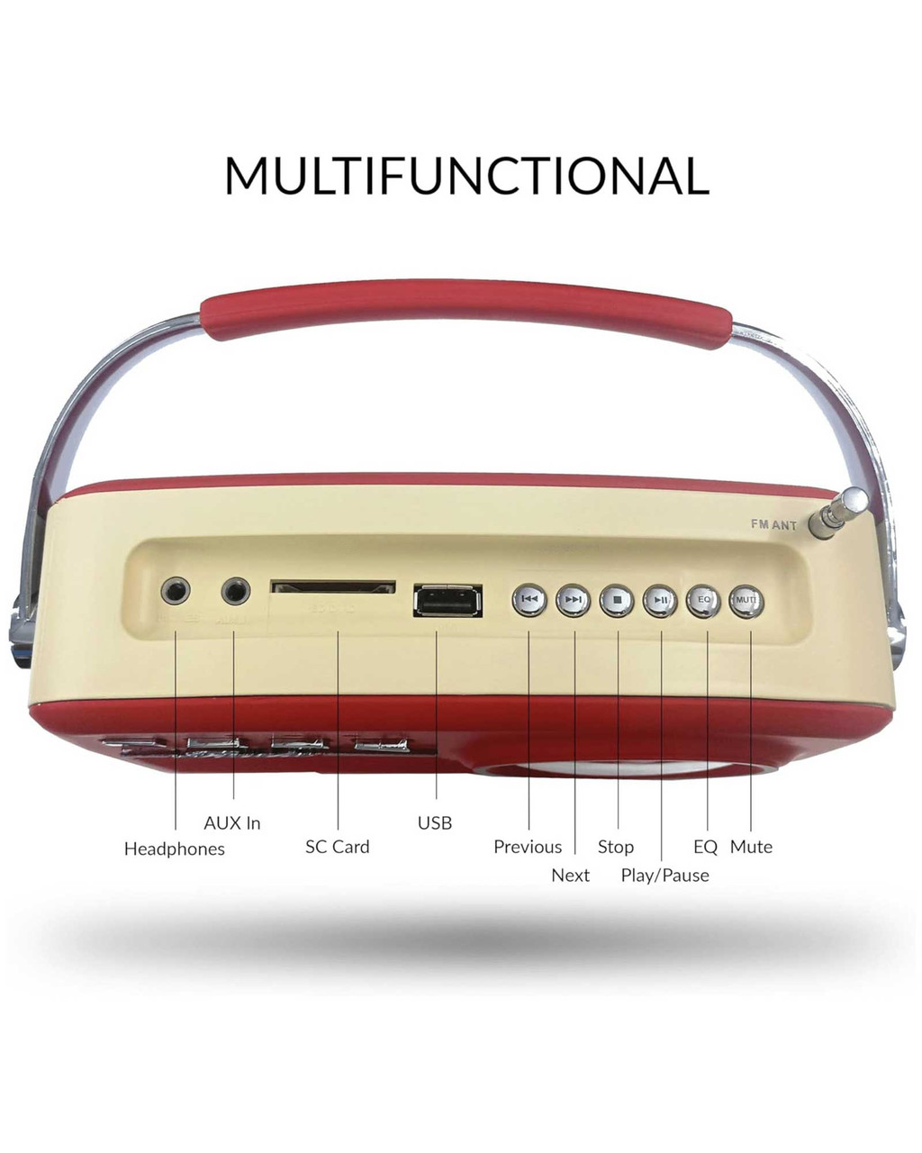 Retro Red Bluetooth Speaker | Shop Smithsonian Store
