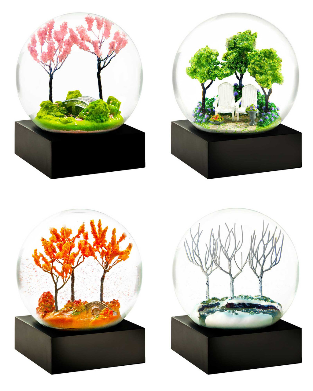 Four Seasons Waterglobes Set | Shop Smithsonian Store