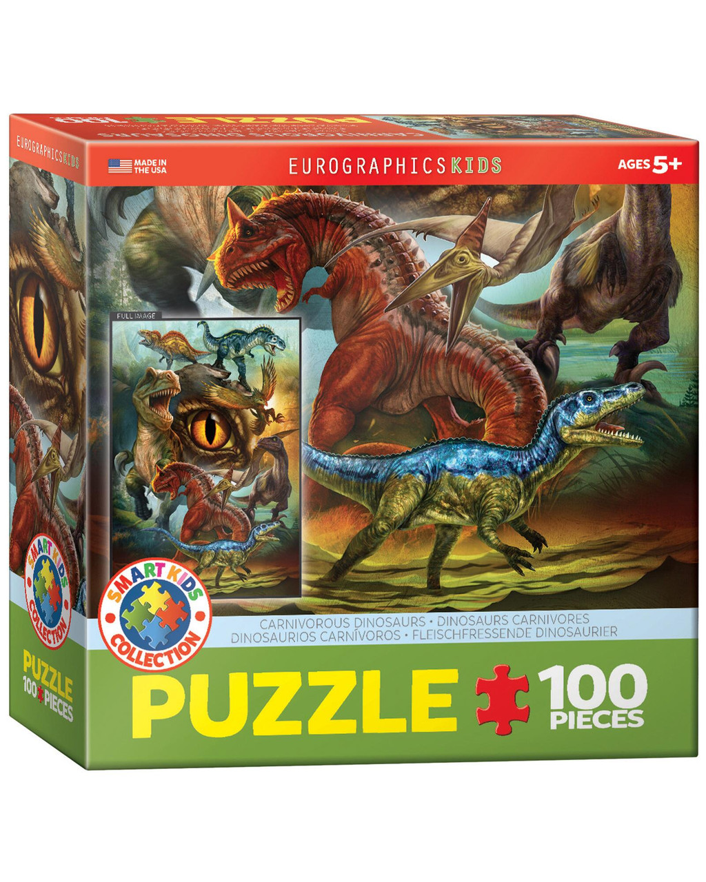 Carnivorous Dinosaurs Jigsaw Puzzle | Shop Smithsonian Store