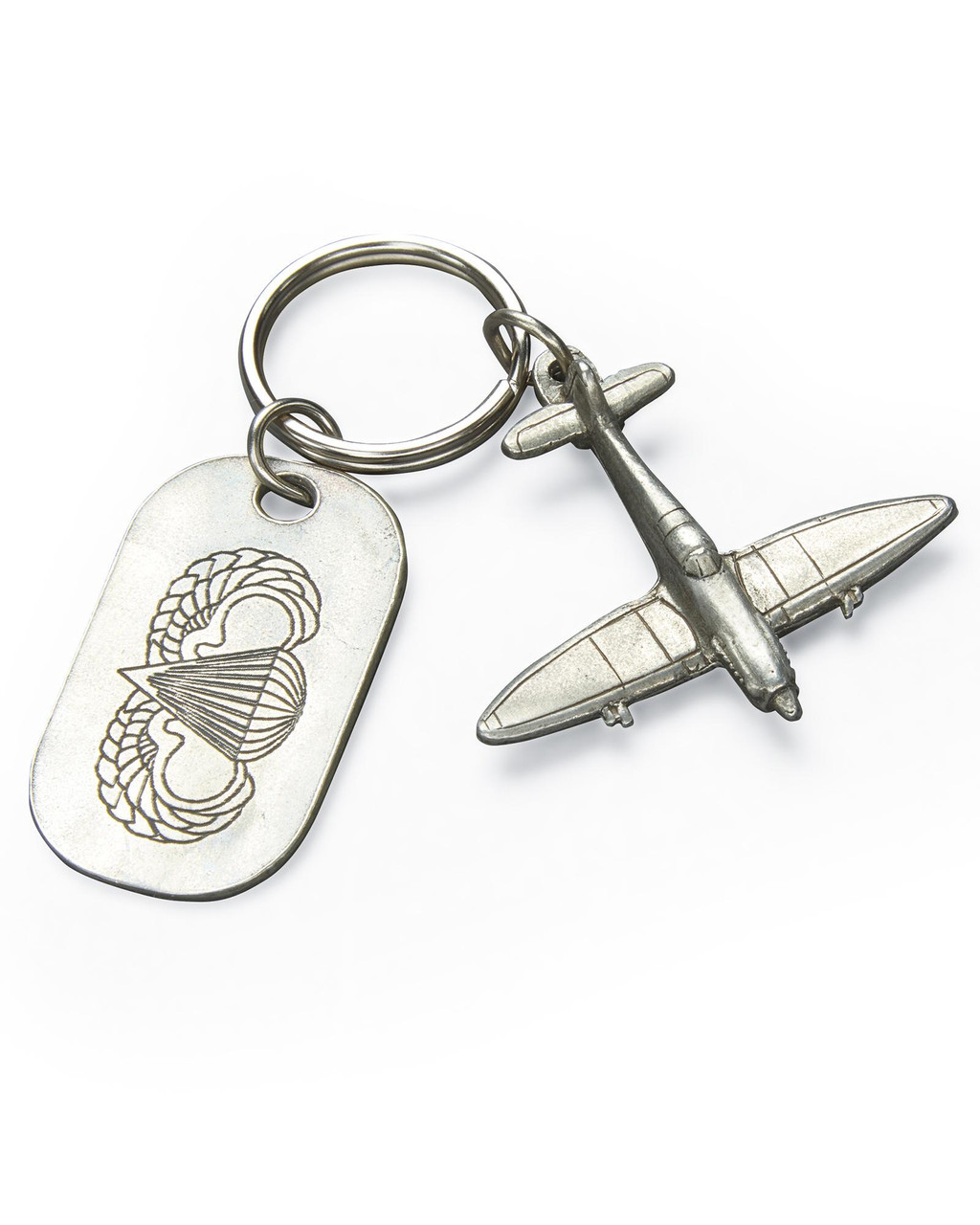 Butterfly Key Ring Purse Hook - Keychains & Accessories - Pewter