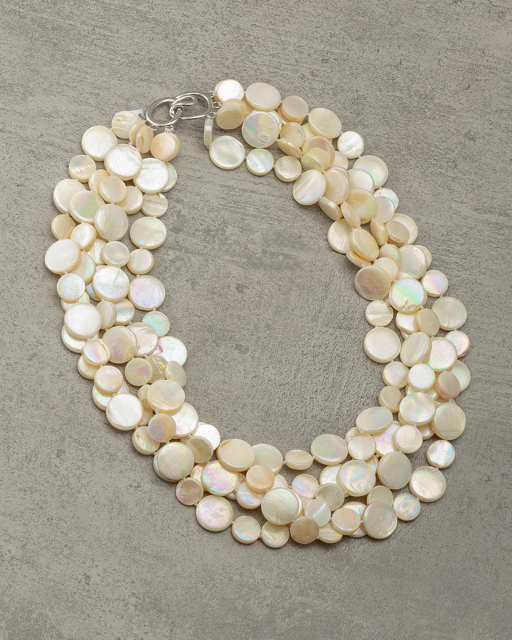 5-Strand Mother of Pearl Necklace | Shop Smithsonian Store