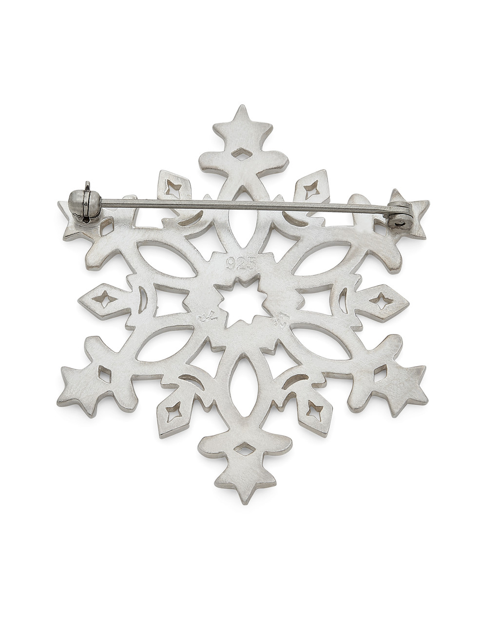 Pinsanity Snowflake Lapel Pin