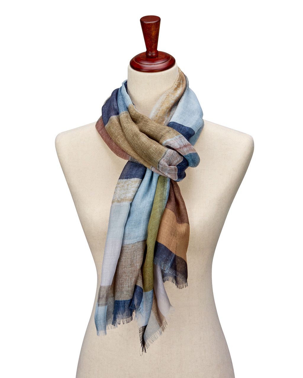 Vibrant Colorblock Scarf | Shop Smithsonian Store