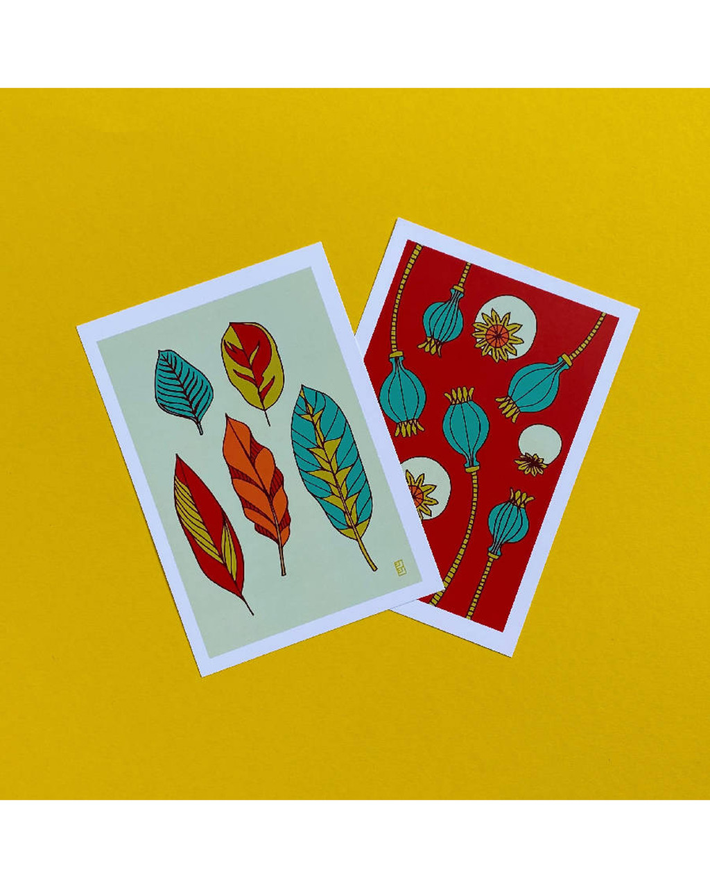 ミニシューモールド＆木製POSTCARDのセット I Choose You Personalized Wood Postcard - Natural