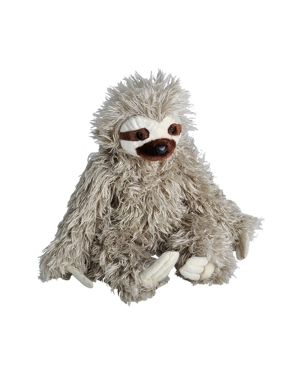 Sloth Stuffed Animal Soft Three-Toed Removable Blue T-Shirt Hanging 平行輸入