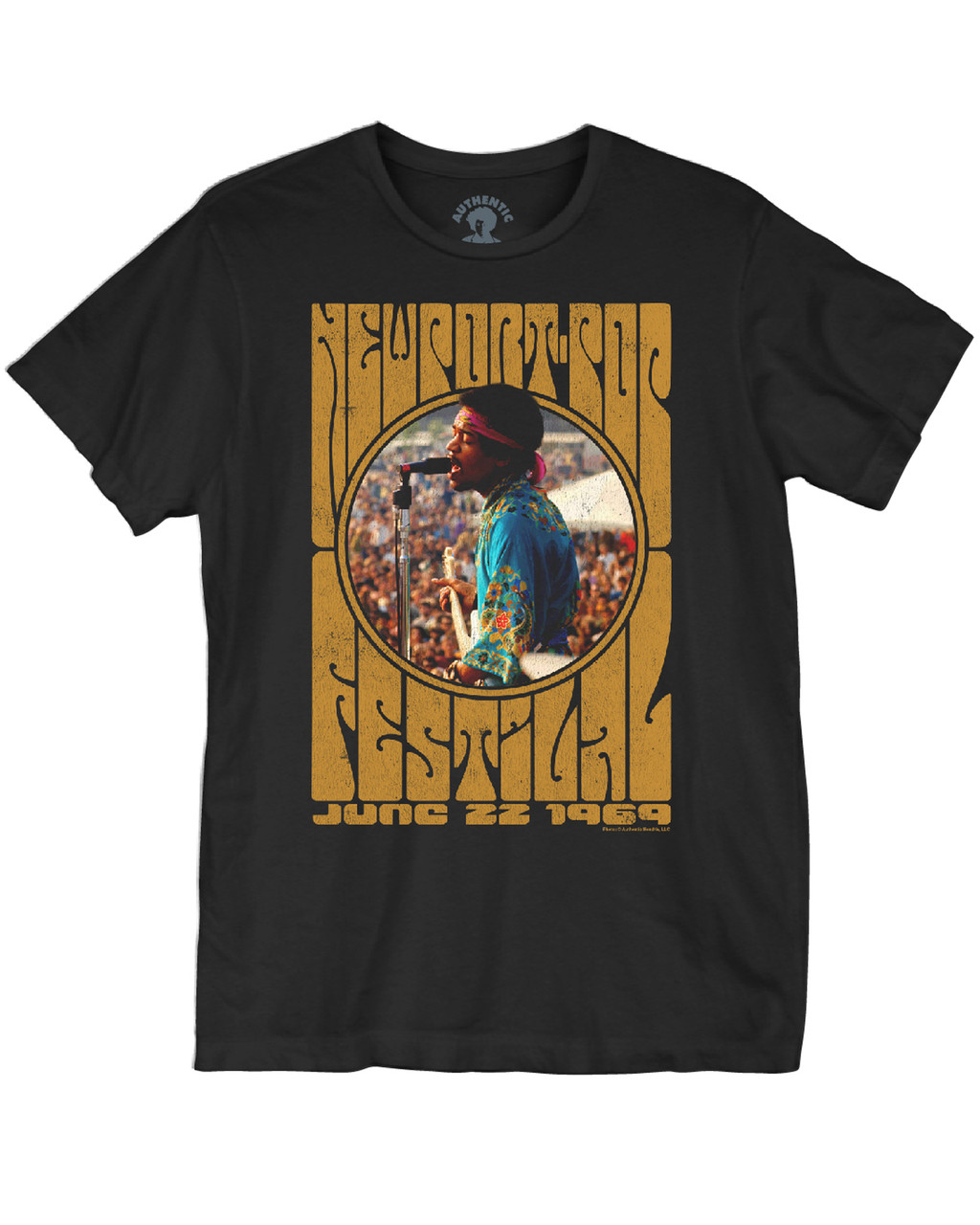 Jimi Hendrix Adult T-Shirt