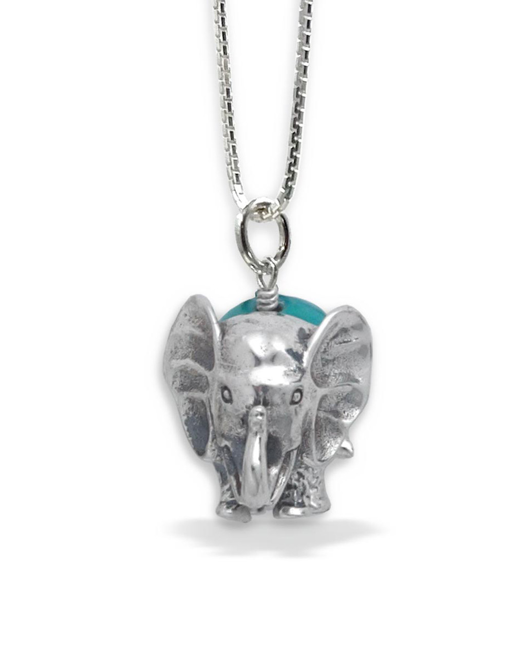 Elephant Pendant Necklace (Stainless Steel) – Simply Greek