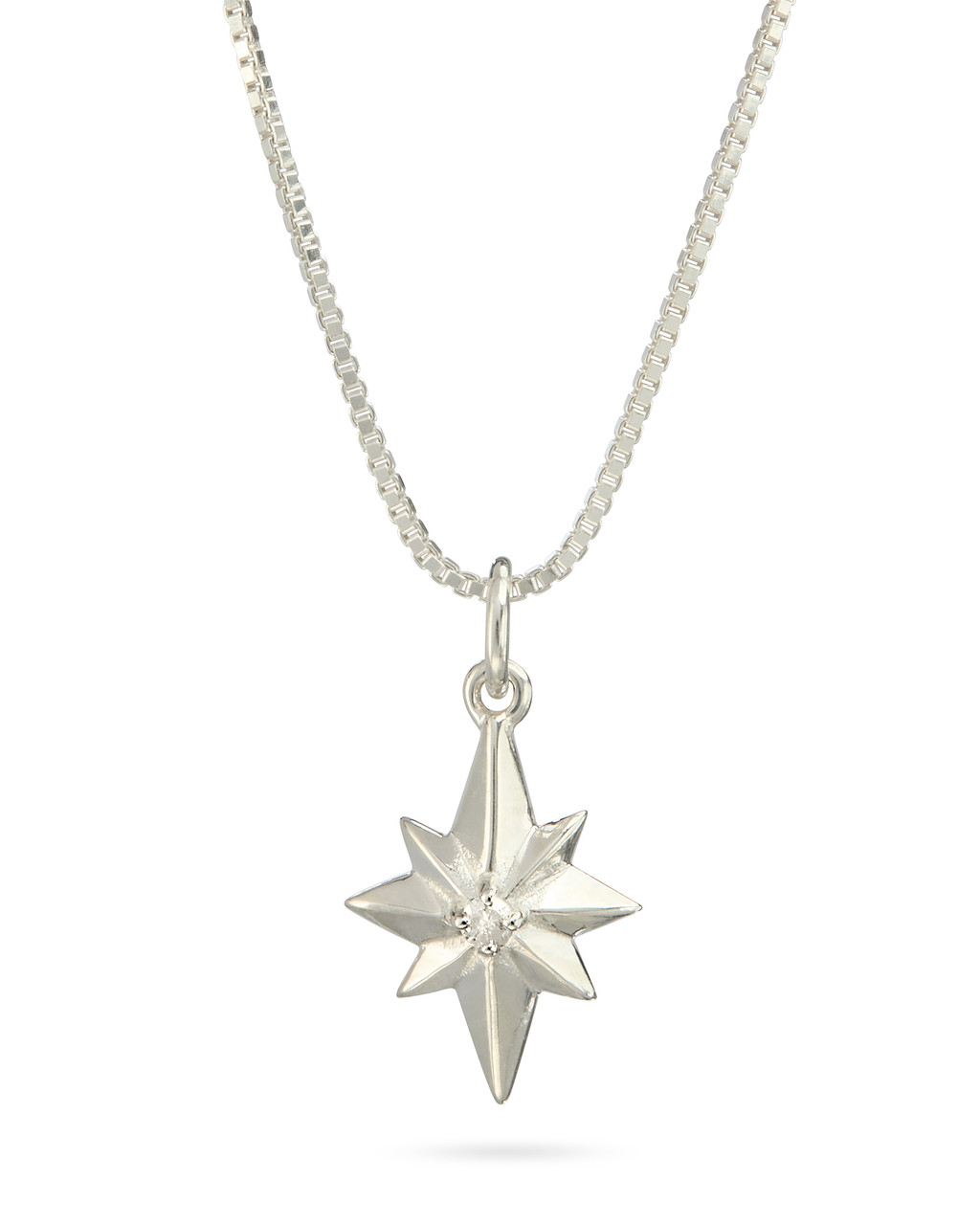 Sterling Silver North Star Necklace Shop Smithsonian Store