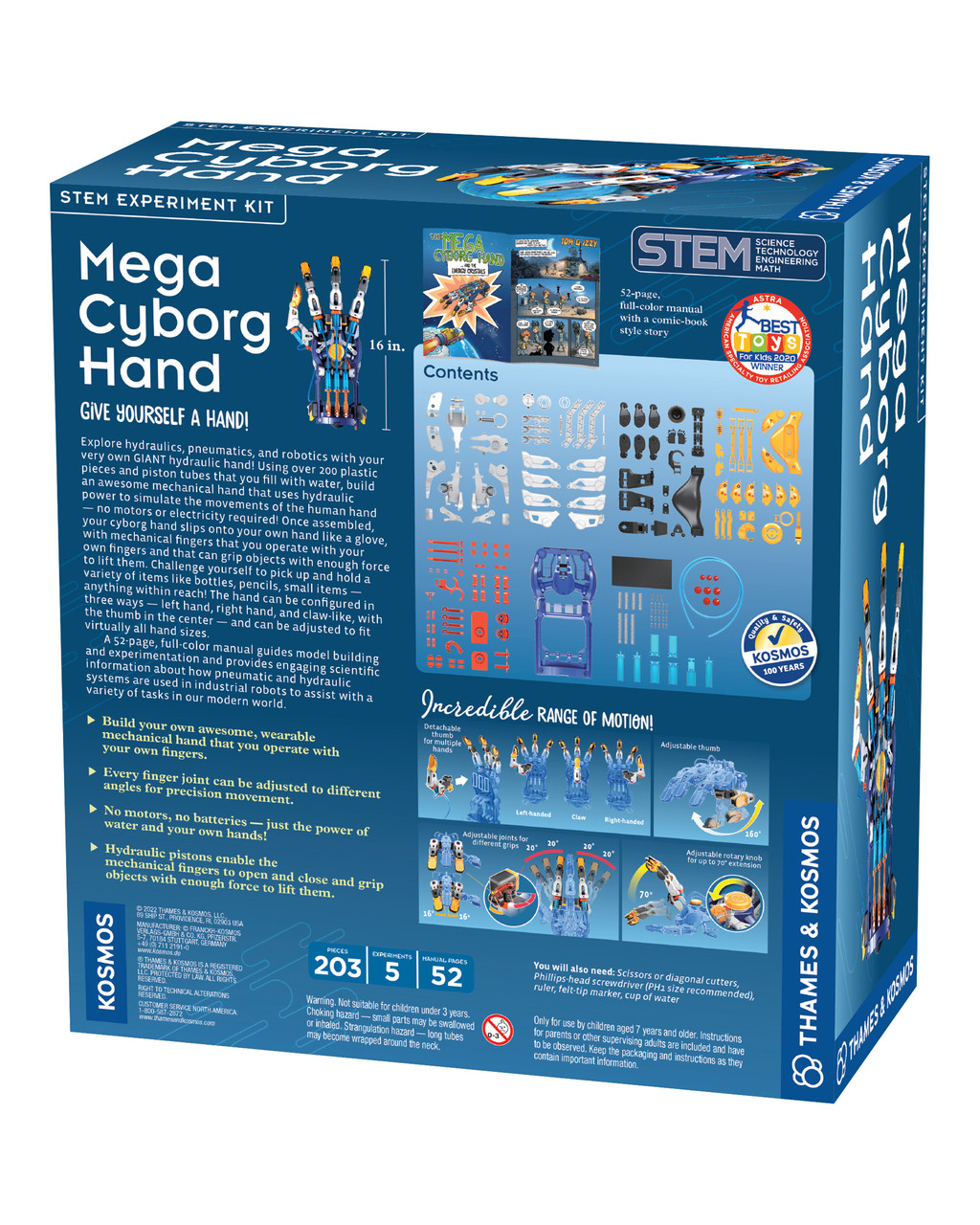 I.J.C Mighty Robo X IJ-5000S 本体 Mega Cyborg Hand Kit | Shop Smithsonian Store