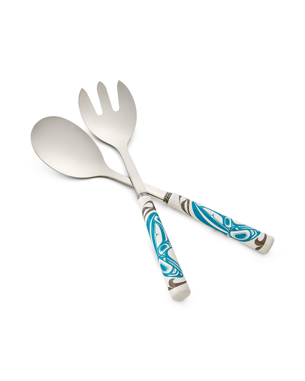 Killer Whale Salad Servers | Shop Smithsonian Store