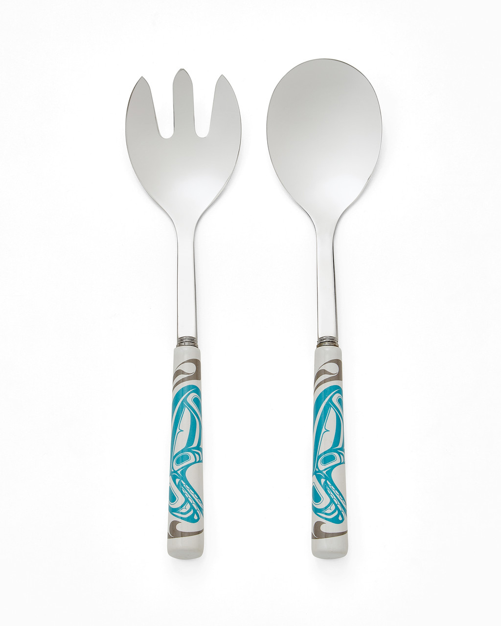 Killer Whale Salad Servers | Shop Smithsonian Store