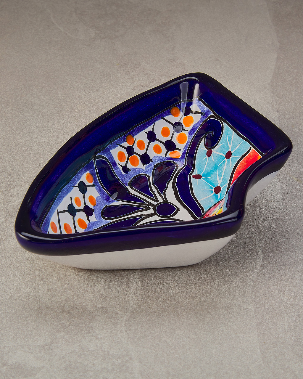 Talavera Festive Flowers Ceramic Appetizer Set | Shop Smithsonian