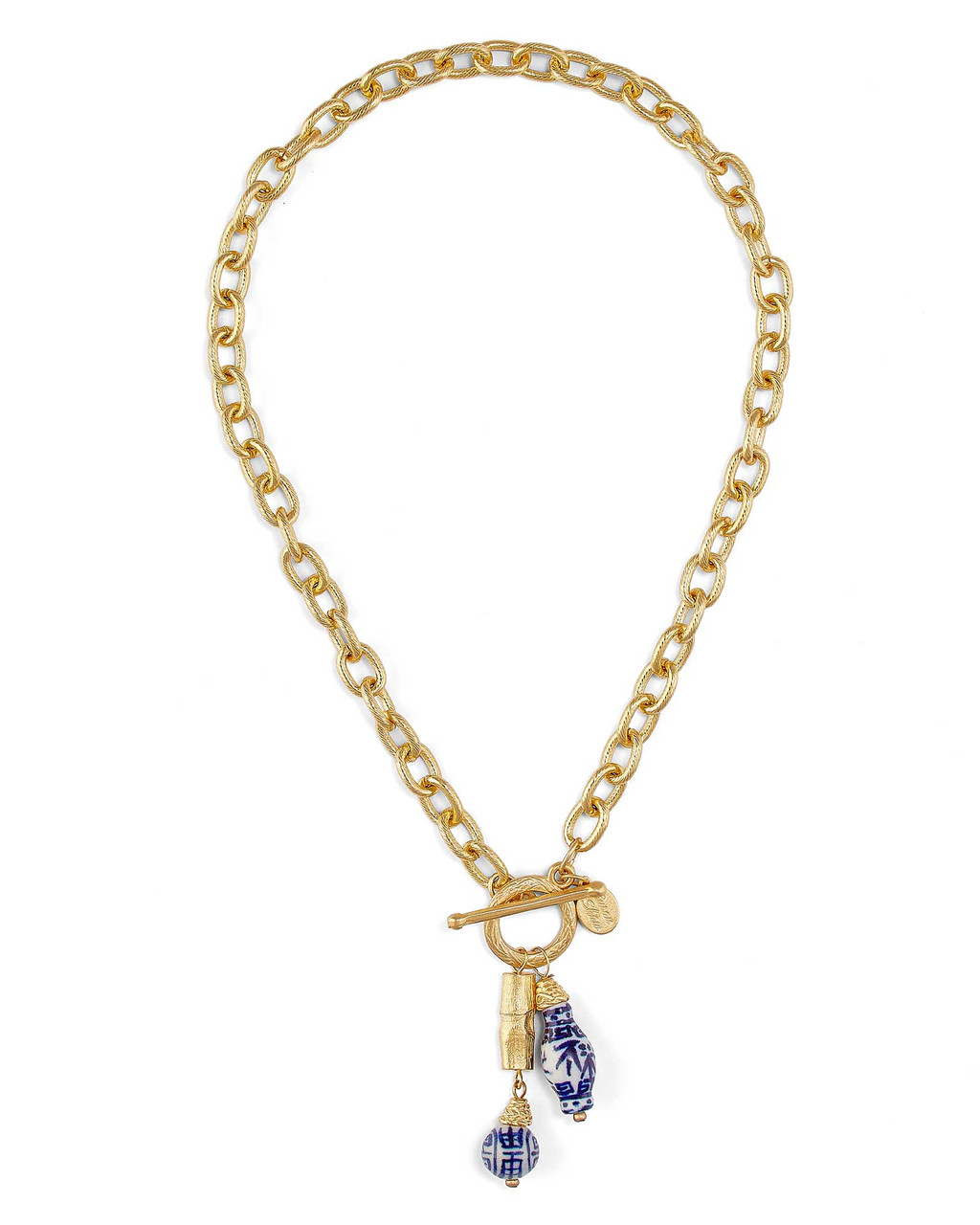 Blue and White Porcelain Bead Necklace | Shop Smithsonian Store