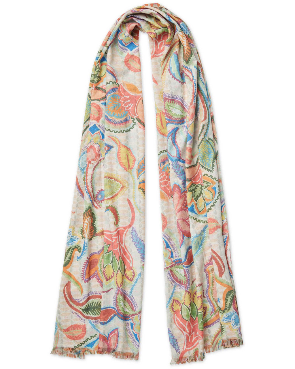 小物 00s old Gap Colorful Scarf Vtg Gap Ethnic Print Colorful Scarf Pink Green White