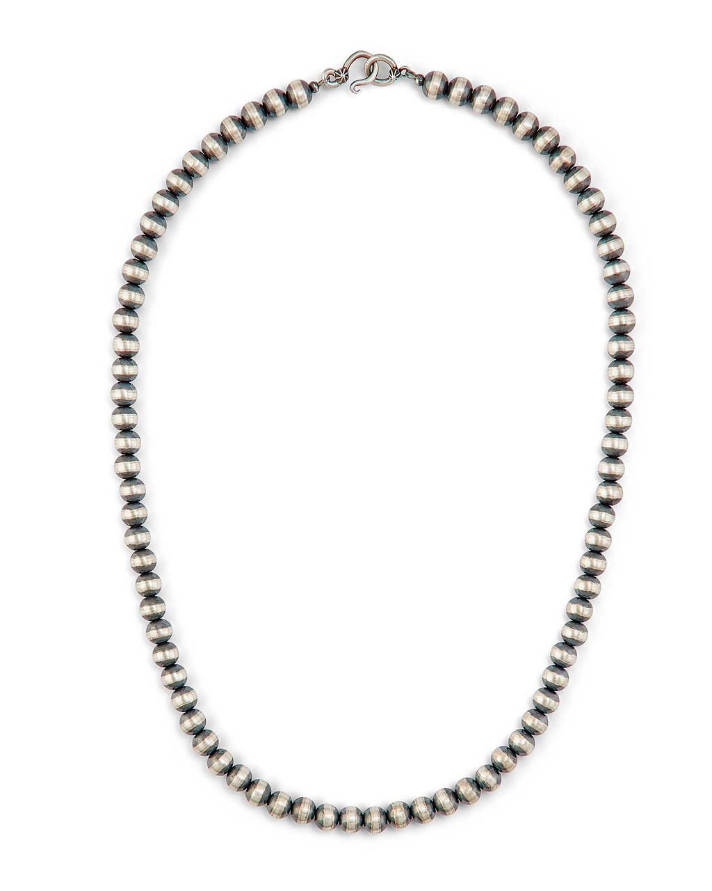 Sterling Silver 8mm Bead Necklace Shop Smithsonian Store