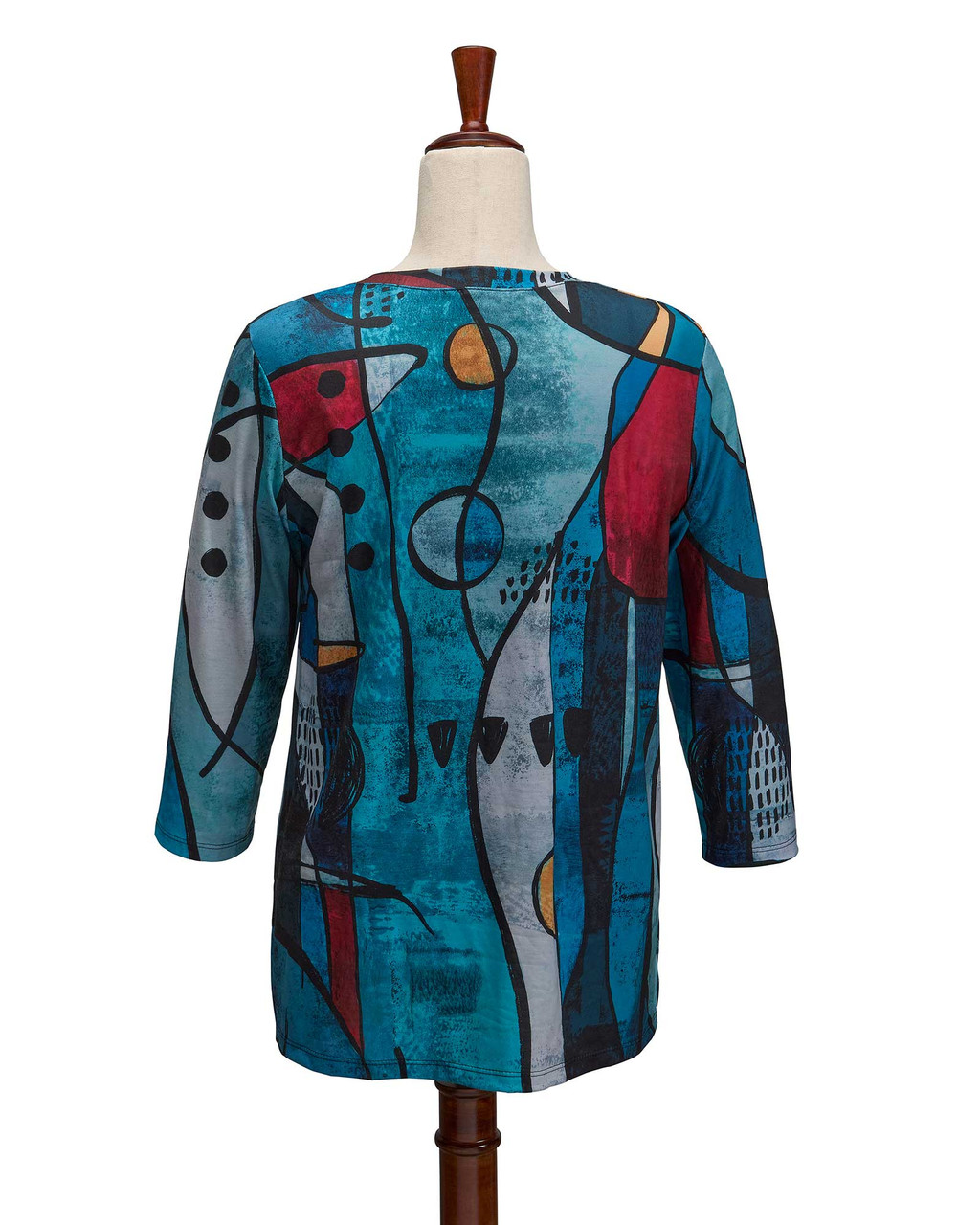 V-neck Watercolor Top main image 0