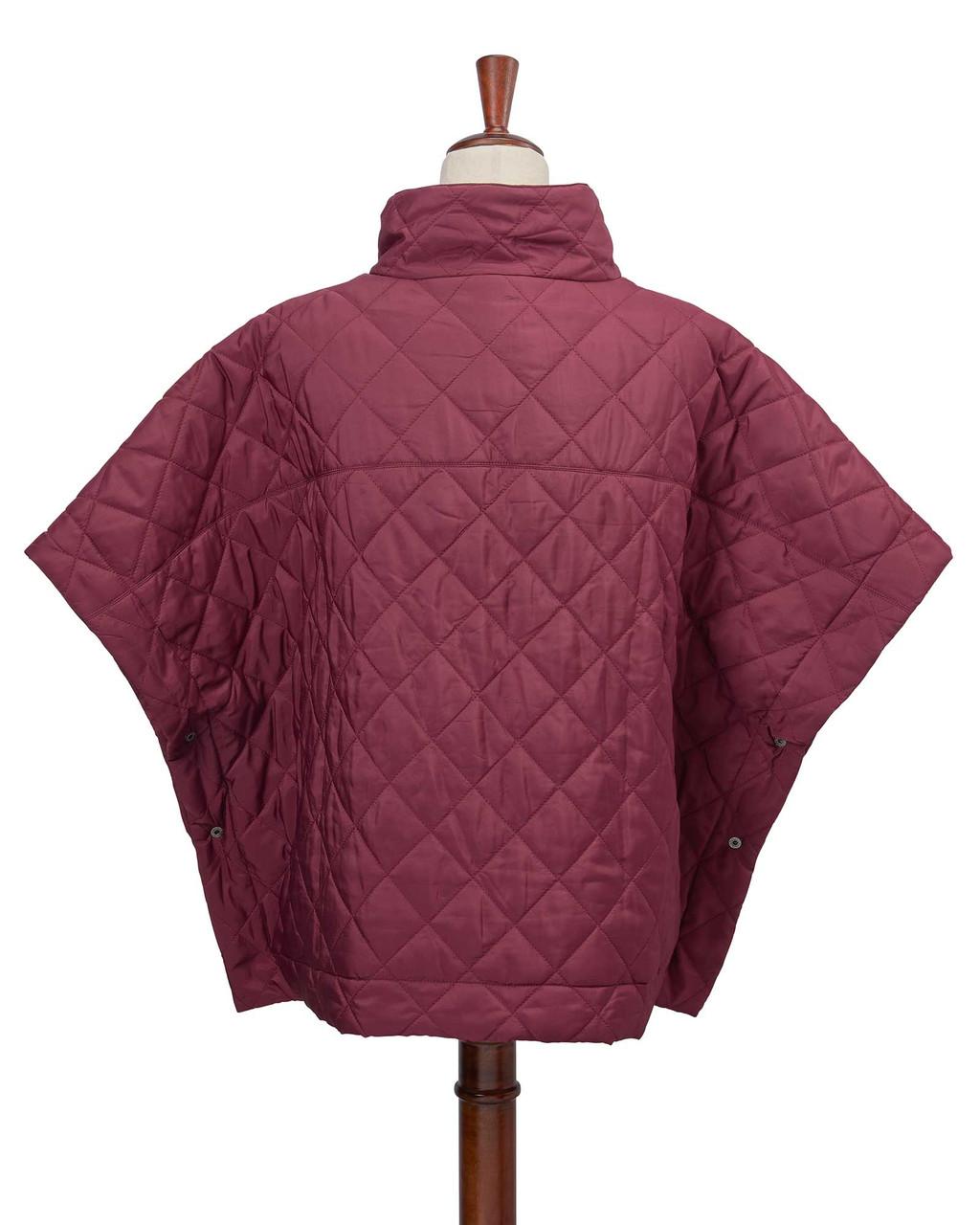 〇 SLY QUILTED MILITARY PONCHO スタンドネック F Quilted Poncho | Shop Smithsonian Store