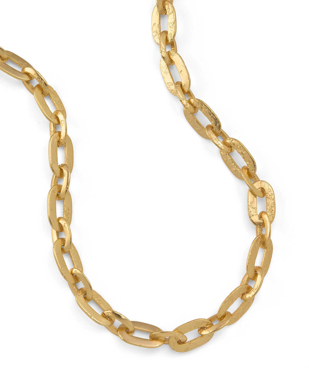 Etched Gold Link Necklace | Shop Smithsonian Store