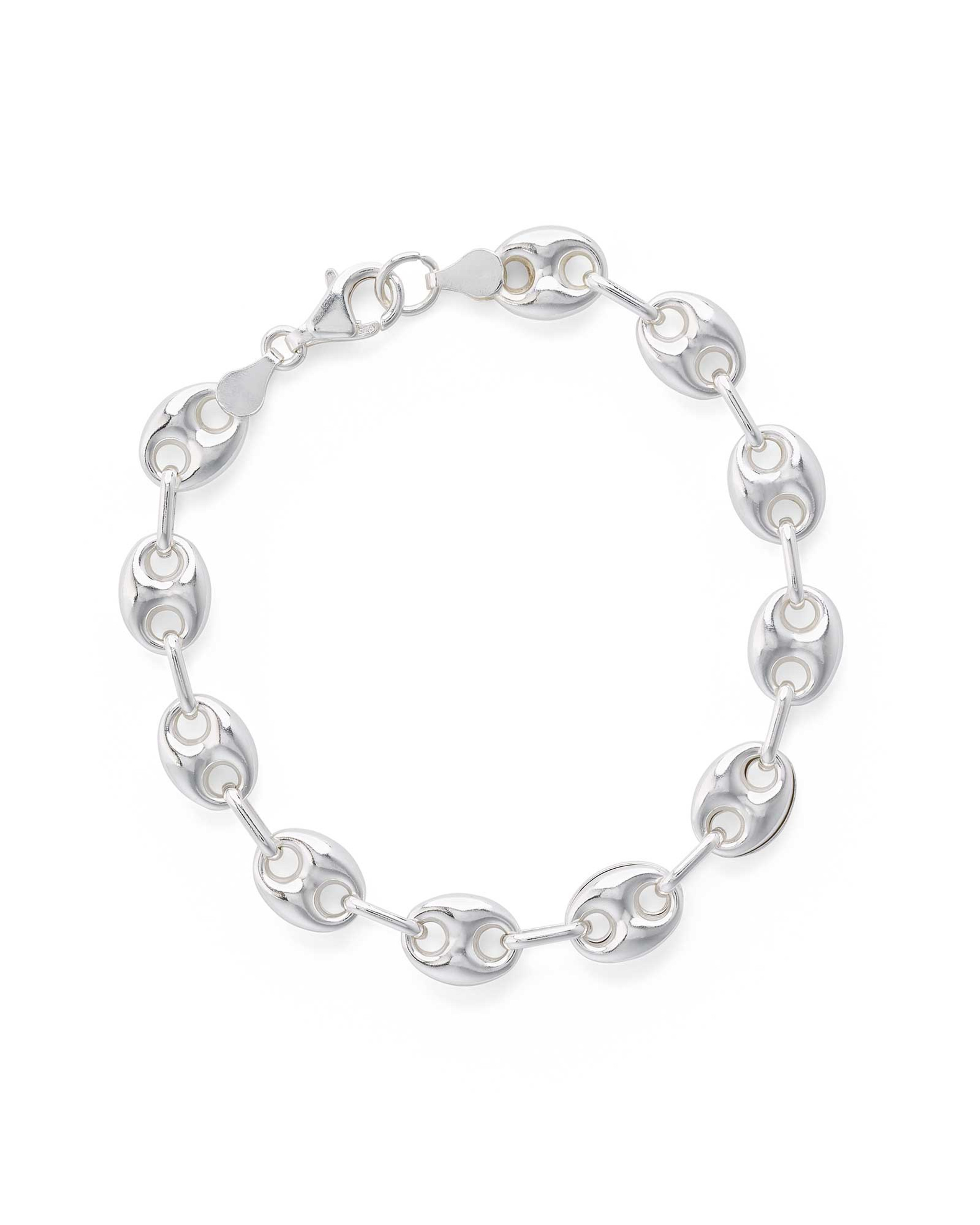 アクセサリー Silver Anchor Chain Bracelet Anchor Chain Silver Bracelet - Pacific NW Boater TESTED